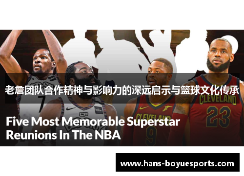 老詹团队合作精神与影响力的深远启示与篮球文化传承